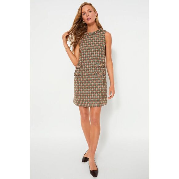 Tuckernuck L Neopolitan Tweed Sleeveless Jackie Dress - Picture 1 of 7